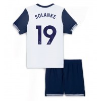 Tottenham Hotspur Dominic Solanke #19 Replika babykläder Hemmaställ Barn 2024-25 Kortärmad (+ korta byxor)